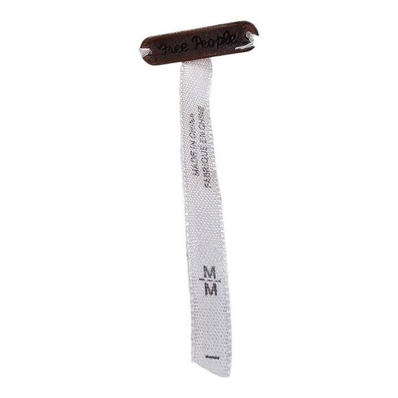 Free People Womens M Ivory Thrill & Frills Off The Shoulder Lace‎ Blouse - Picture 3 of 9